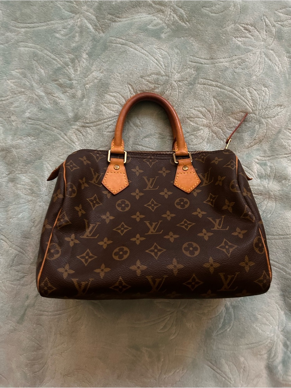 Vintage Louis Vuitton Speedy 25 - Good Condition with recently repaired zipper